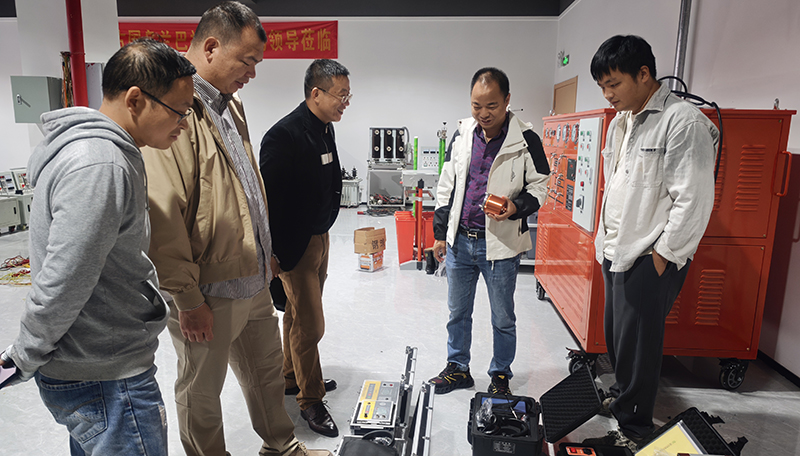 凱迪正大完成KD-212與KD-2190電纜故障檢測(cè)設(shè)備現(xiàn)場(chǎng)驗(yàn)收